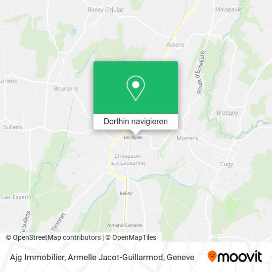 Ajg Immobilier, Armelle Jacot-Guillarmod Karte