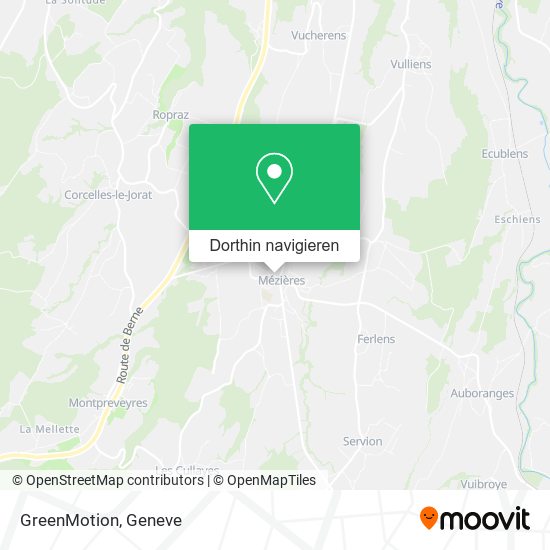 GreenMotion Karte