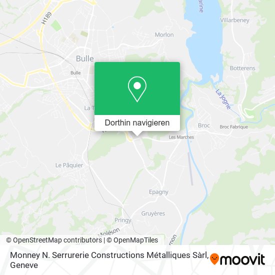 Monney N. Serrurerie Constructions Métalliques Sàrl Karte