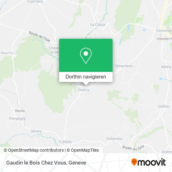 Gaudin le Bois Chez Vous Karte