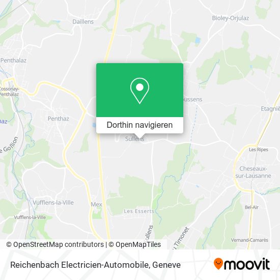 Reichenbach Electricien-Automobile Karte