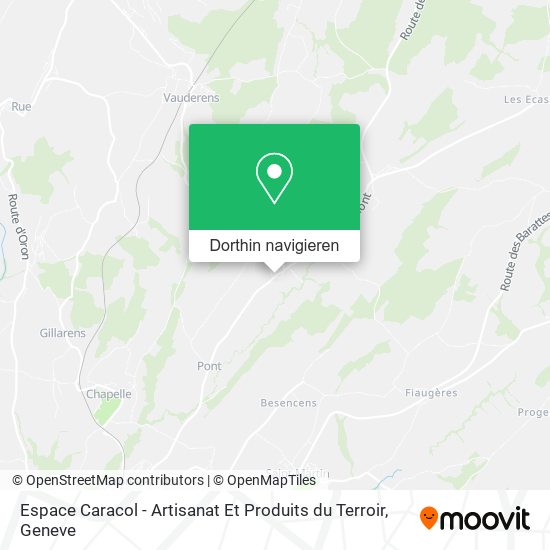Espace Caracol - Artisanat Et Produits du Terroir Karte
