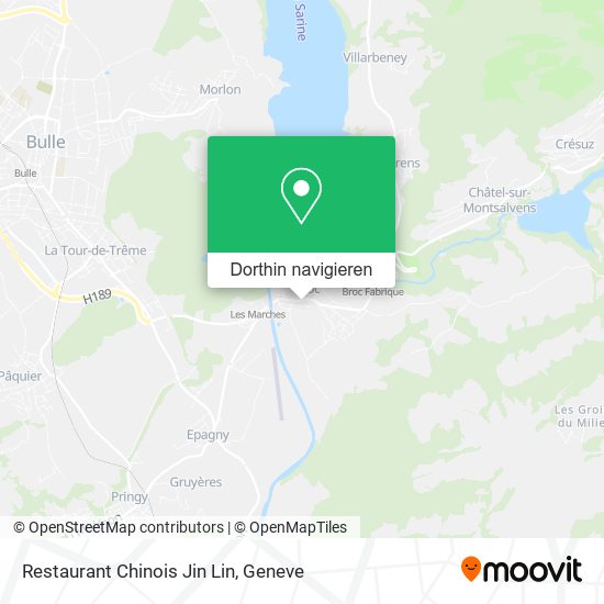 Restaurant Chinois Jin Lin Karte