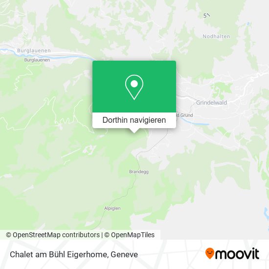 Chalet am Bühl Eigerhome Karte