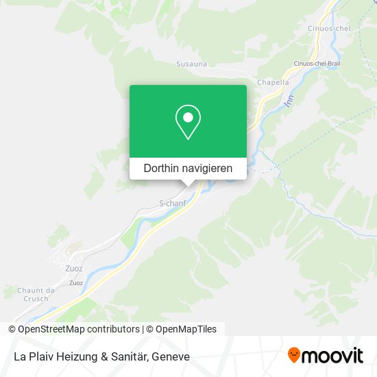 La Plaiv Heizung & Sanitär Karte
