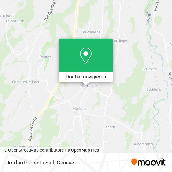 Jordan Projects Sàrl Karte