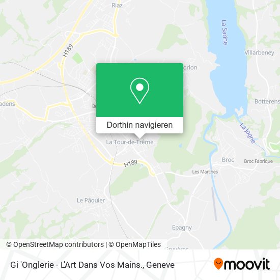 Gi 'Onglerie - L'Art Dans Vos Mains. Karte