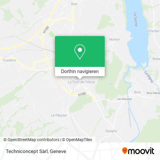 Techniconcept Sàrl Karte