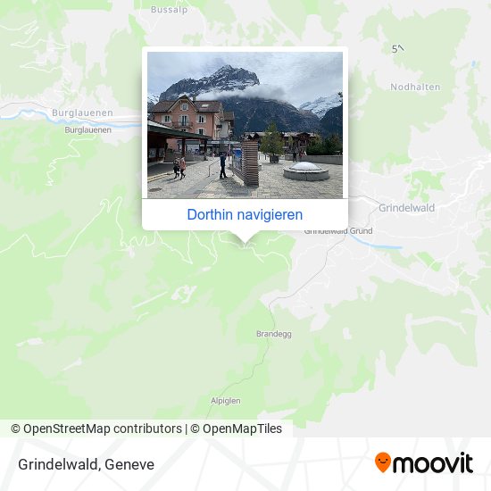 Grindelwald Karte