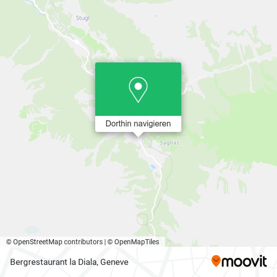 Bergrestaurant la Diala Karte