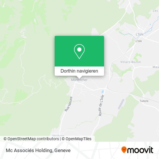 Mc Associés Holding Karte