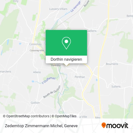 Zedemtop Zimmermann Michel Karte