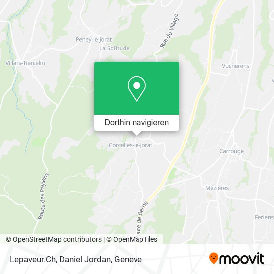 Lepaveur.Ch, Daniel Jordan Karte