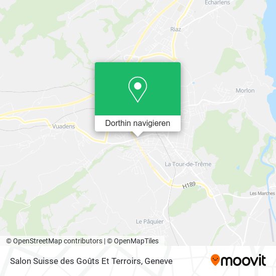 Salon Suisse des Goûts Et Terroirs Karte