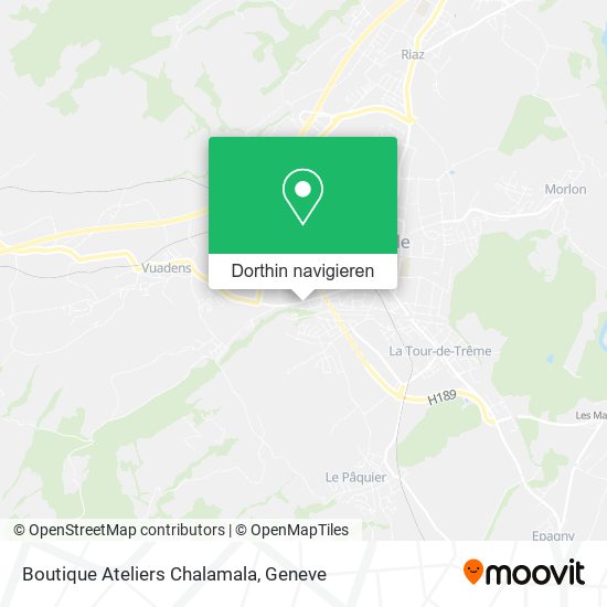 Boutique Ateliers Chalamala Karte