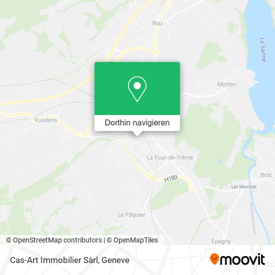 Cas-Art Immobilier Sàrl Karte