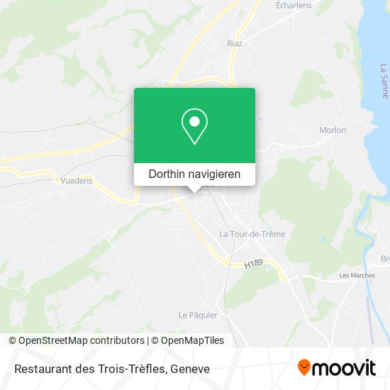 Restaurant des Trois-Trèfles Karte