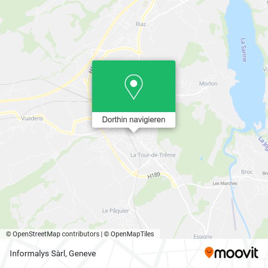 Informalys Sàrl Karte