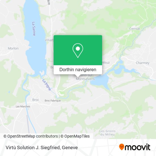 Virtù Solution J. Siegfried Karte