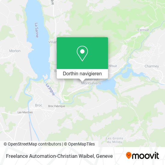 Freelance Automation-Christian Waibel Karte