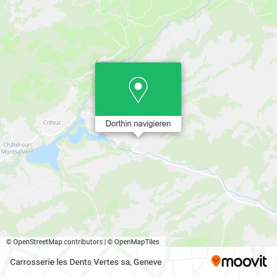 Carrosserie les Dents Vertes sa Karte