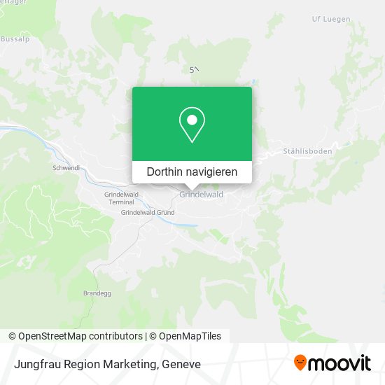 Jungfrau Region Marketing Karte