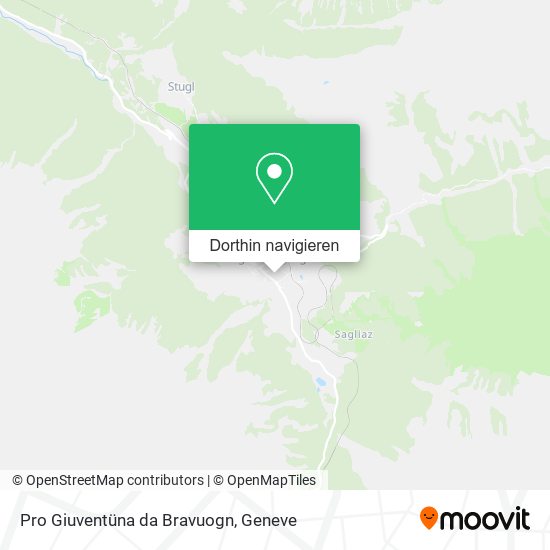 Pro Giuventüna da Bravuogn Karte