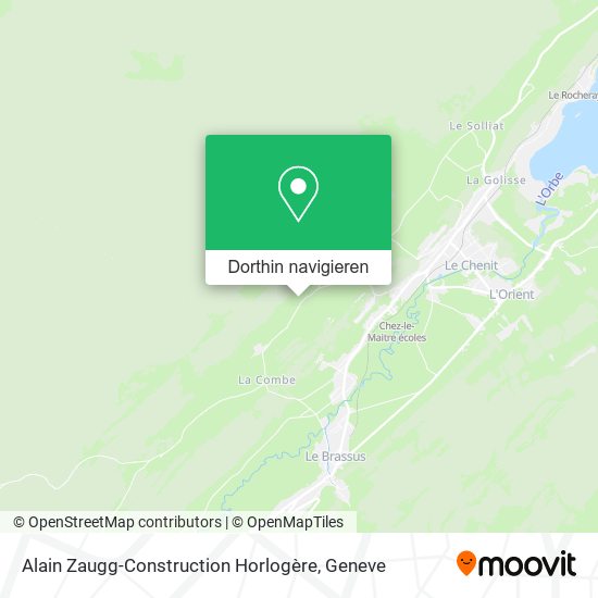 Alain Zaugg-Construction Horlogère Karte