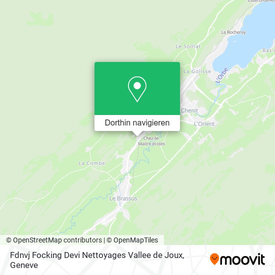 Fdnvj Focking Devi Nettoyages Vallee de Joux Karte