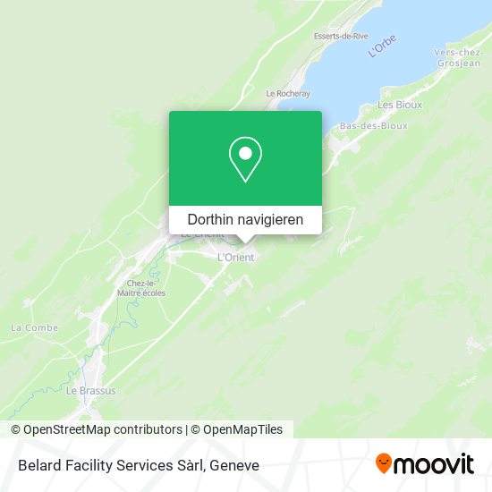Belard Facility Services Sàrl Karte