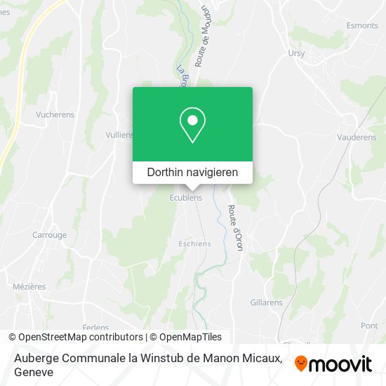 Auberge Communale la Winstub de Manon Micaux Karte