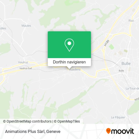 Animations Plus Sàrl Karte