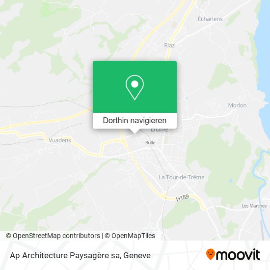 Ap Architecture Paysagère sa Karte