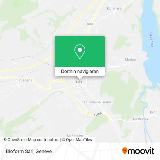 Bioform Sàrl Karte