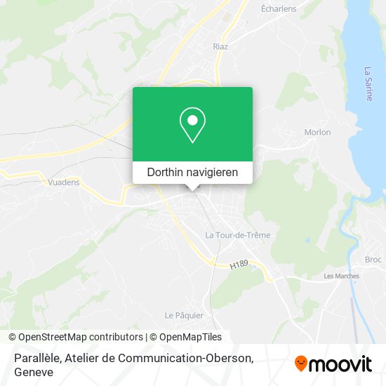 Parallèle, Atelier de Communication-Oberson Karte