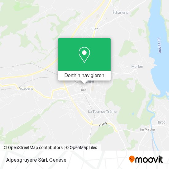 Alpesgruyere Sàrl Karte