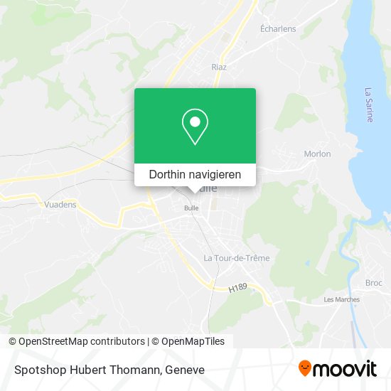 Spotshop Hubert Thomann Karte