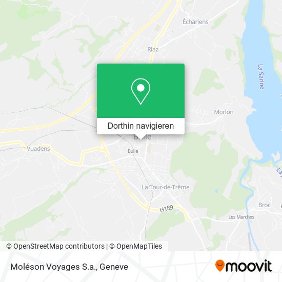 Moléson Voyages S.a. Karte