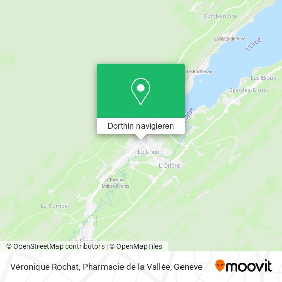 Véronique Rochat, Pharmacie de la Vallée Karte