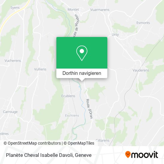 Planète Cheval Isabelle Davoli Karte