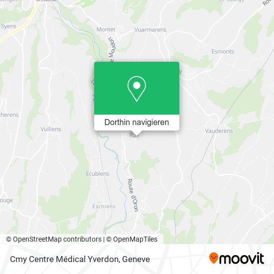 Cmy Centre Médical Yverdon Karte