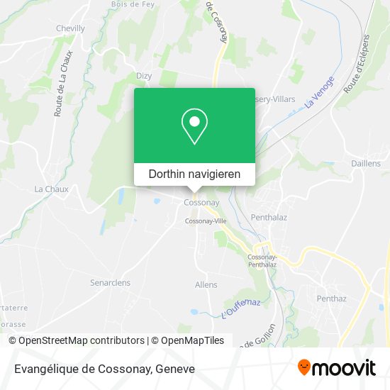 Evangélique de Cossonay Karte