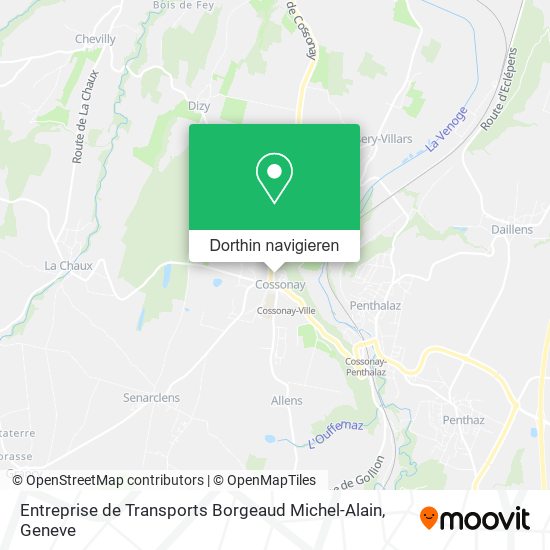 Entreprise de Transports Borgeaud Michel-Alain Karte