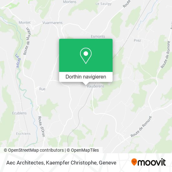 Aec Architectes, Kaempfer Christophe Karte