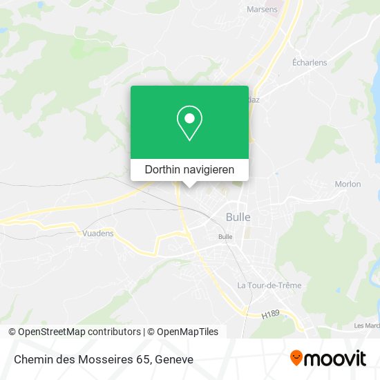 Chemin des Mosseires 65 Karte
