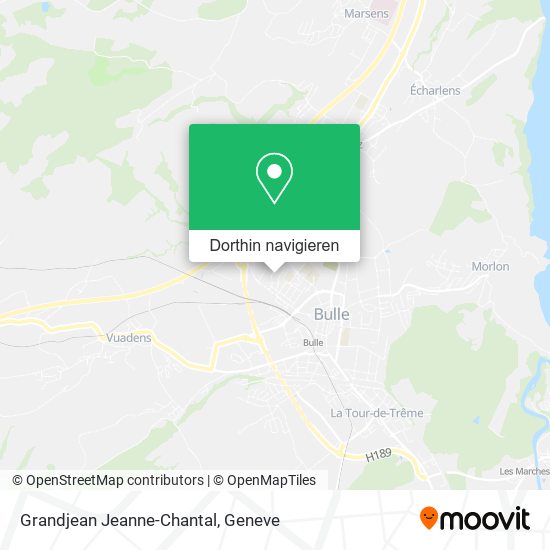 Grandjean Jeanne-Chantal Karte