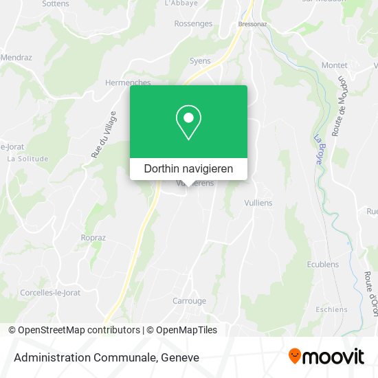 Administration Communale Karte