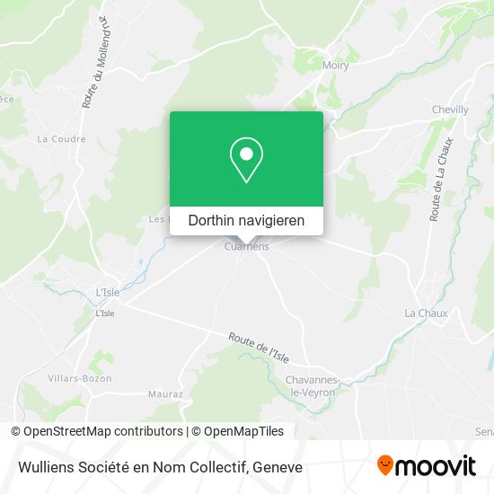 Wulliens Société en Nom Collectif Karte