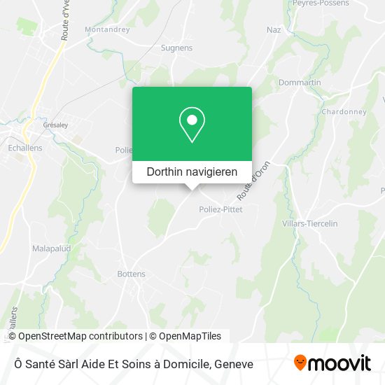 Ô Santé Sàrl Aide Et Soins à Domicile Karte