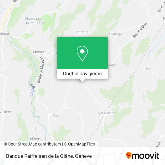 Banque Raiffeisen de la Glâne Karte